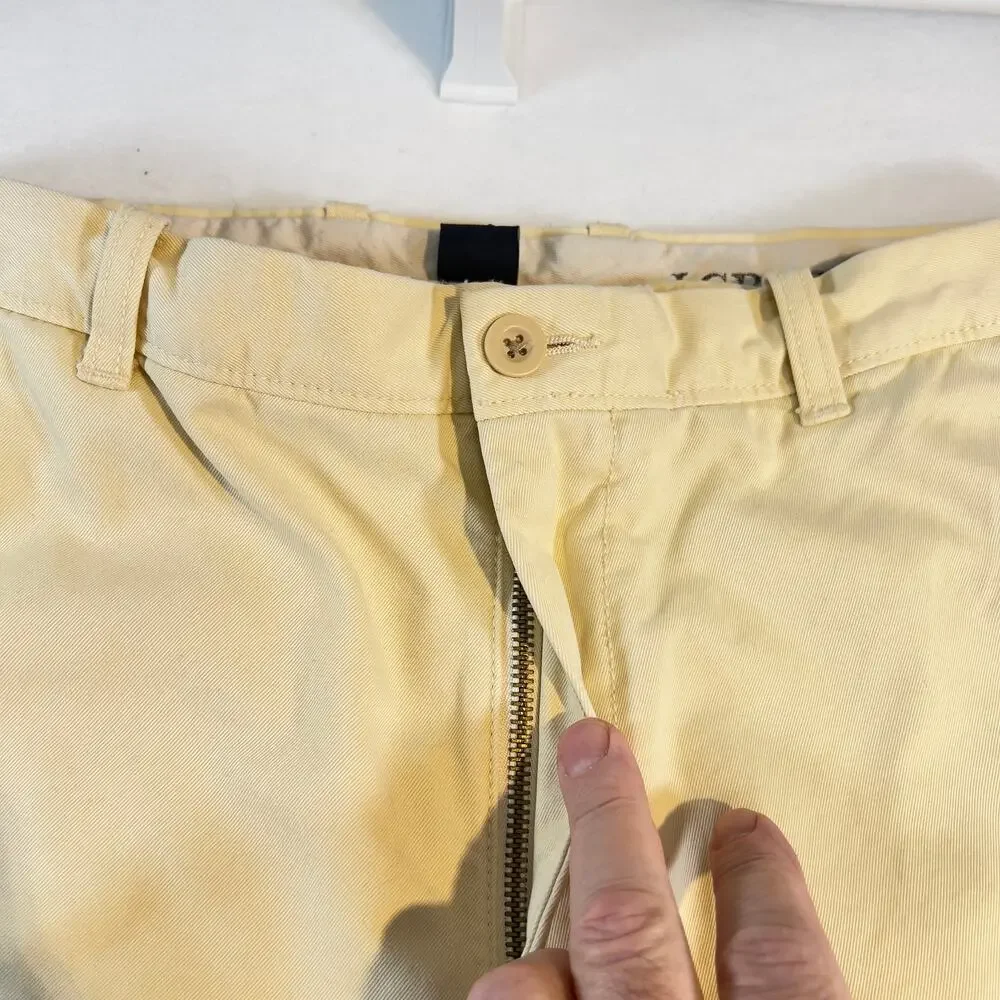 J. Crew Pale Yellow Men’s Chinos